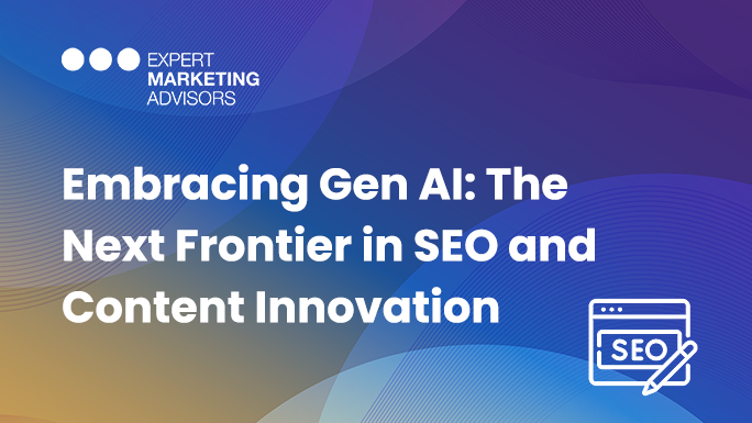 Embracing Gen AI - The Next Frontier in SEO and Content Innovation